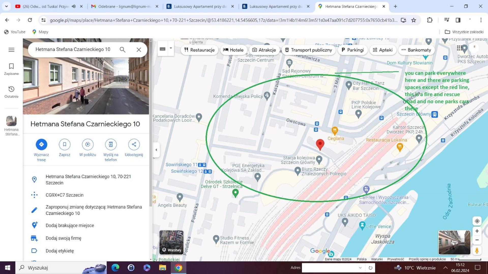 שצ'צ'ין Luksusowy Apartament Przy Dworcu מראה חיצוני תמונה