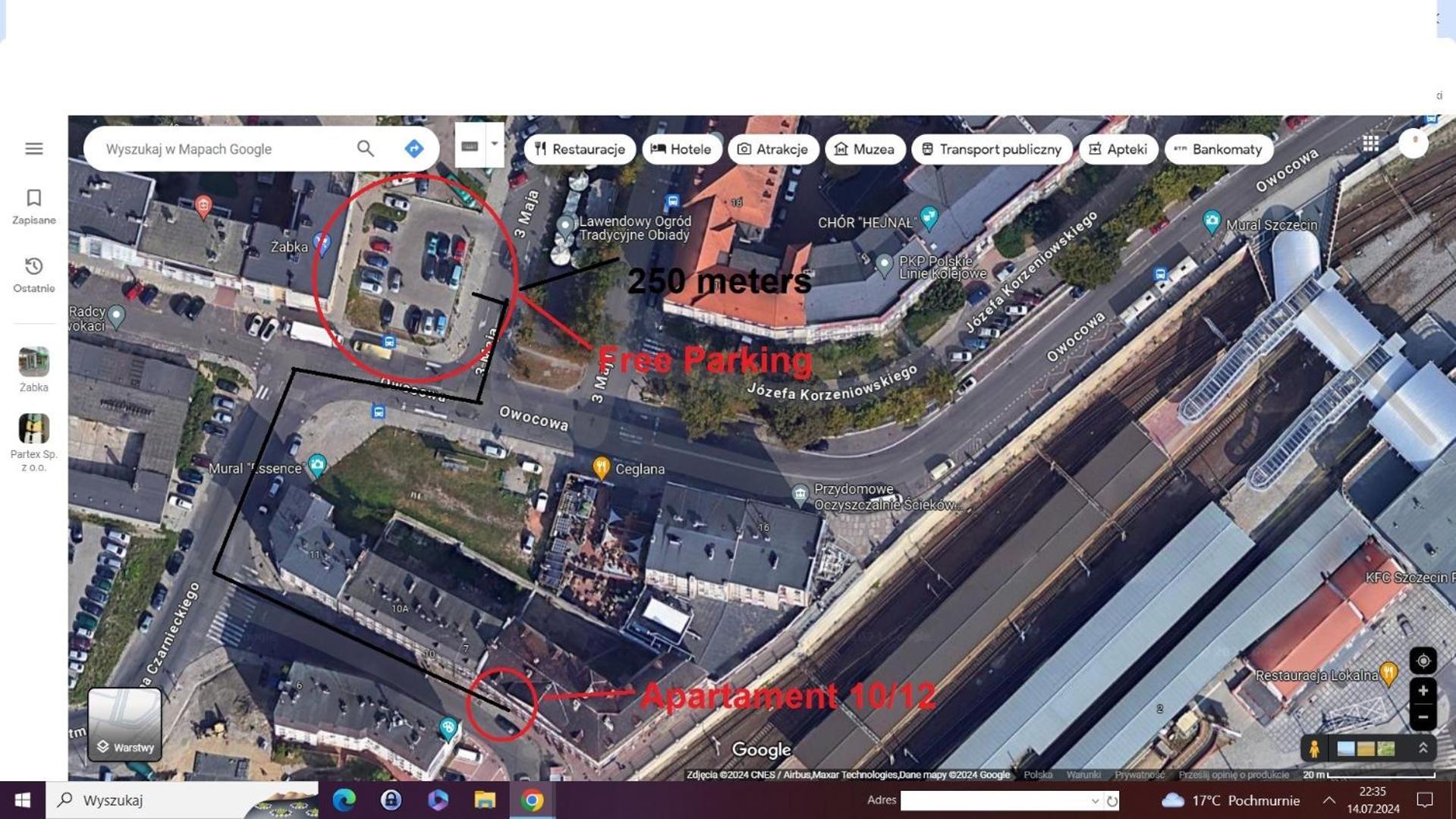 שצ'צ'ין Luksusowy Apartament Przy Dworcu מראה חיצוני תמונה